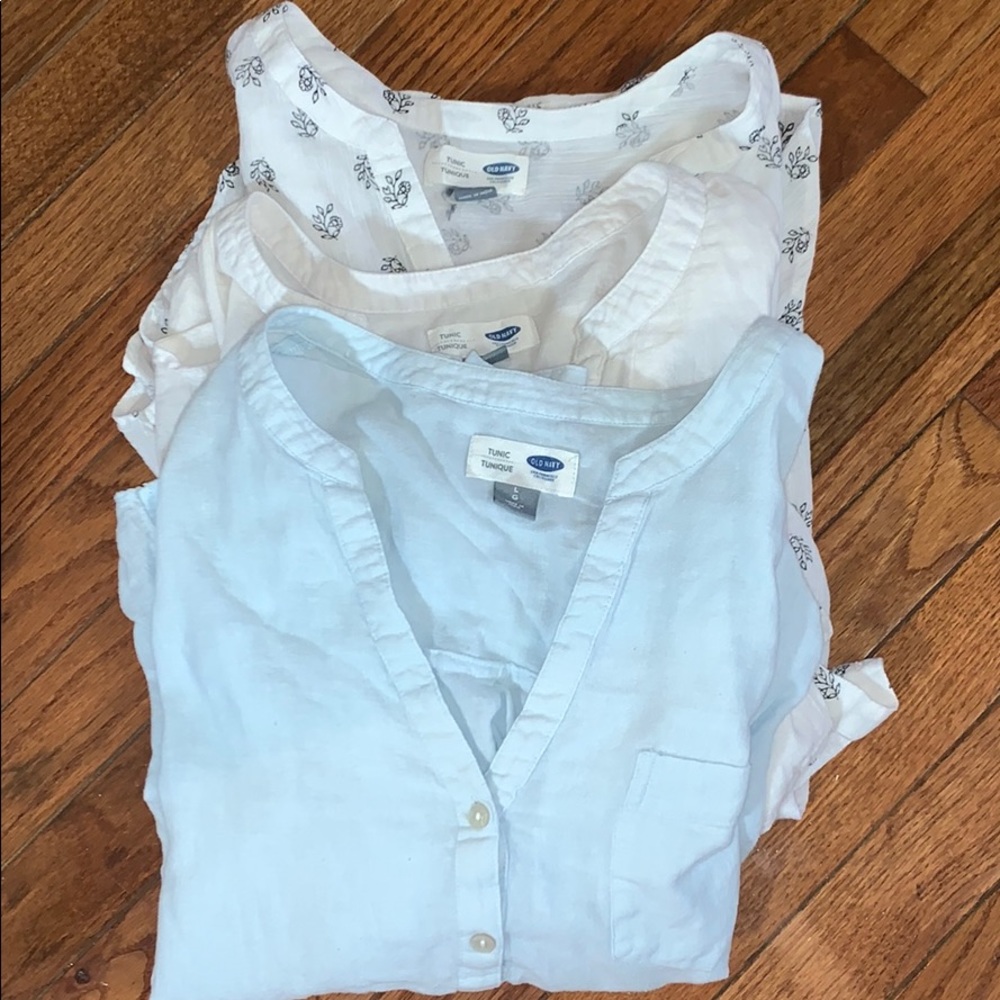 3 OLD NAVY TUNIC TOP